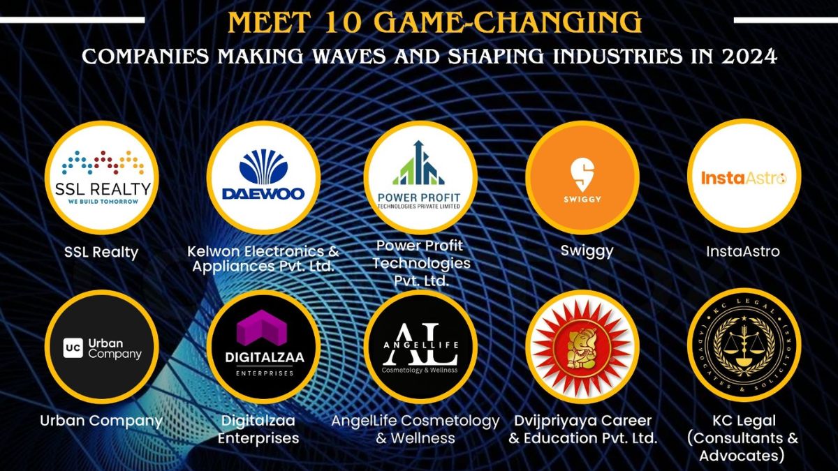 Meet 10 GameChanging Companies Making Waves and Shaping Industries in 2024
